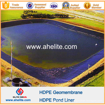 Geomembrana HDPE para la construcción de impermeabilización